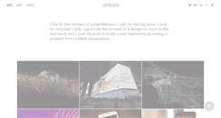 Desktop Screenshot of justinchendesign.com